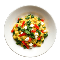 All-American Veggie Egg Scramble
