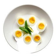 Eggs & avocado snack