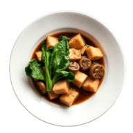 Braised Tofu and Mushroom Pot