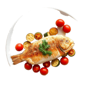 Roasted Branzino with Vegetables