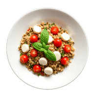 Caprese Quinoa Salad Bowl