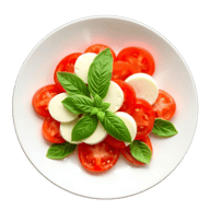 Tomato mozzarella caprese