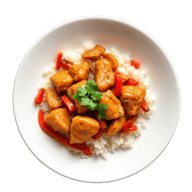 Chicken fajita bowl