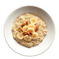 Maple Banana Oatmeal Bowl