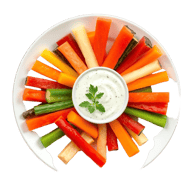 Crudités Sauce Fromage Blanc