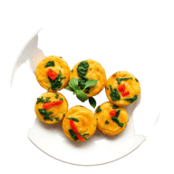 Egg & veggie muffins