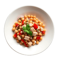Ensalada de Garbanzos y Bonito