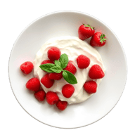 Fromage Blanc aux Fruits Rouges