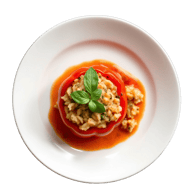 Gemista Stuffed Tomatoes and Peppers