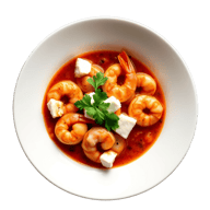 Garides Saganaki Shrimp with Feta