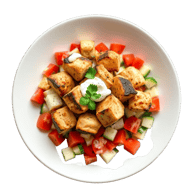 Greek Chicken Souvlaki Bowl