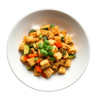 Tofu Veggie Scramble (Dubu Bokkeum)