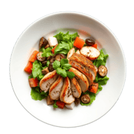 Grilled Chicken Fattoush