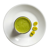 Matcha banana smoothie