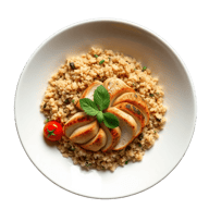 Mediterranean chicken bulgur