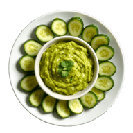 Guacamole con Pepino