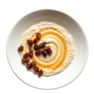 Tahini Date Oat Bowl