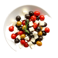Olives & feta plate