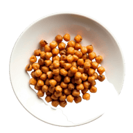 Crispy roasted chickpeas