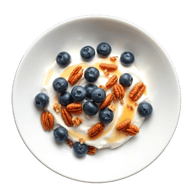 Honey Pecan Greek Yogurt Bowl