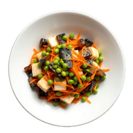Tofu Skin and Edamame Salad