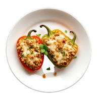 Quinoa stuffed peppers