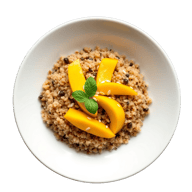 Thai Mango Coconut Quinoa Bowl