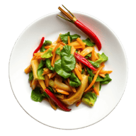 Stir-Fried Morning Glory Pak Bung