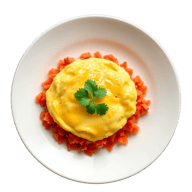 Pan Tomate con Huevo Revuelto