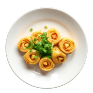 Trung Cuon (Rolled Omelette Bowl)
