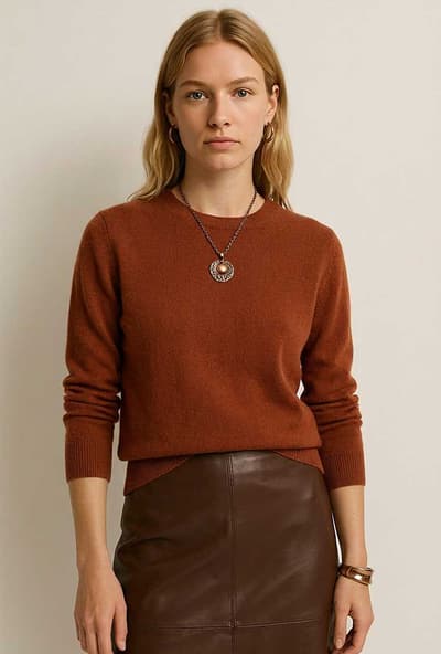 Rust Sweater