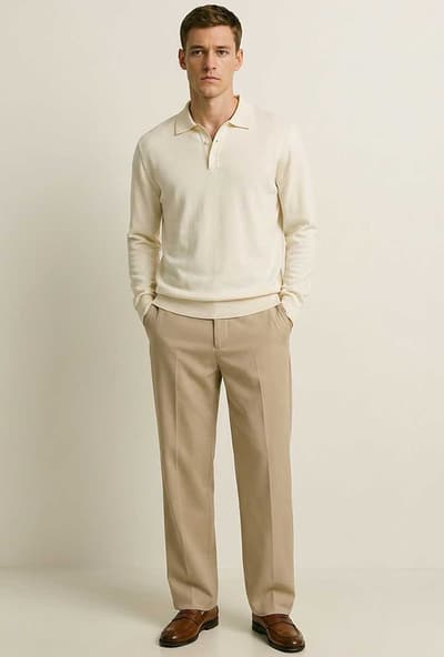 Knit Polo