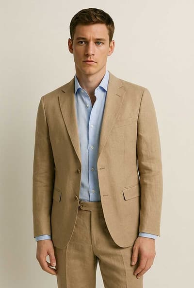 Tan Suit