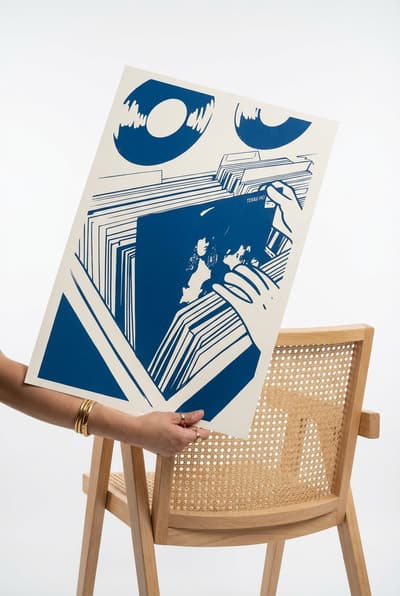 Hand Held Poster