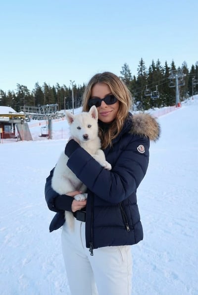 Puppy in Snow