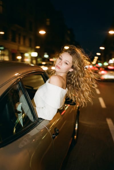 Vintage Car Window