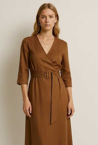 Brown Dress