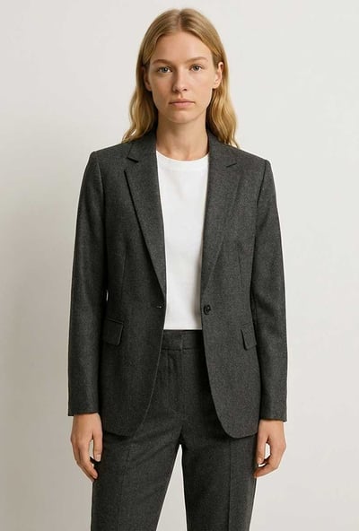 Charcoal Pantsuit