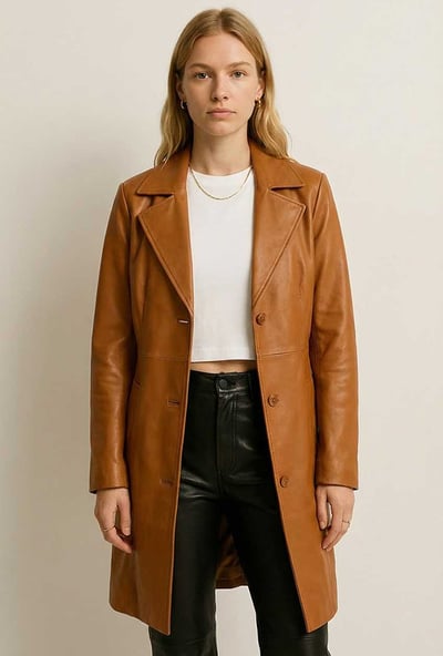 Leather Trench