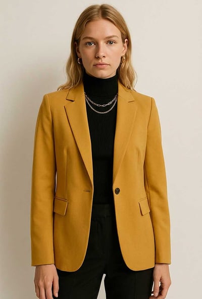 Mustard Blazer