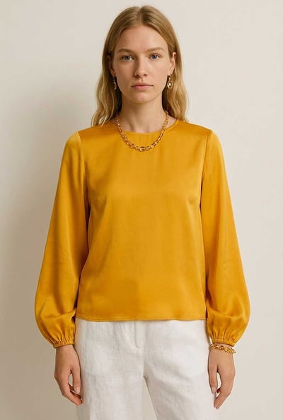 Saffron Blouse