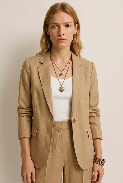 Tan Blazer