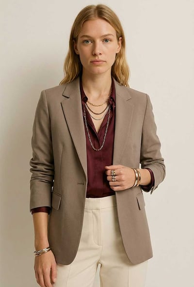Taupe Blazer
