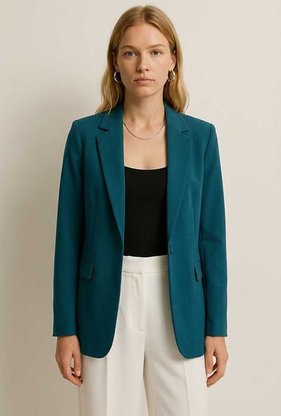 Teal Blazer