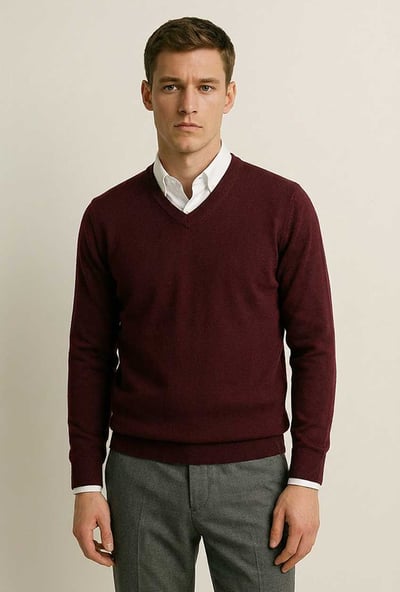 Burgundy Sweater