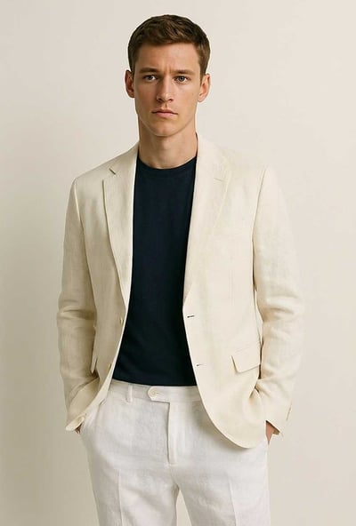 Cream Blazer