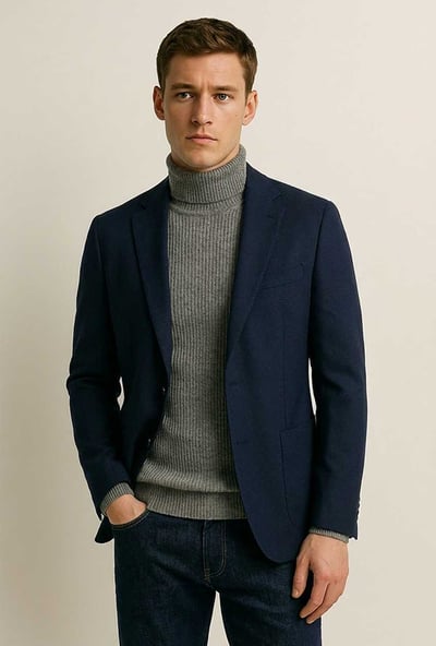 Navy Blazer Casual