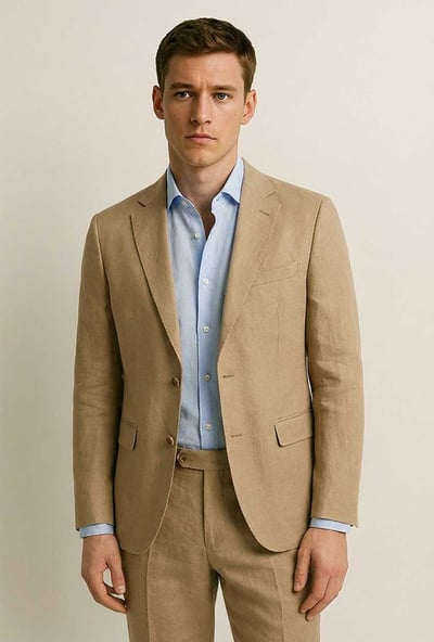 Tan Suit