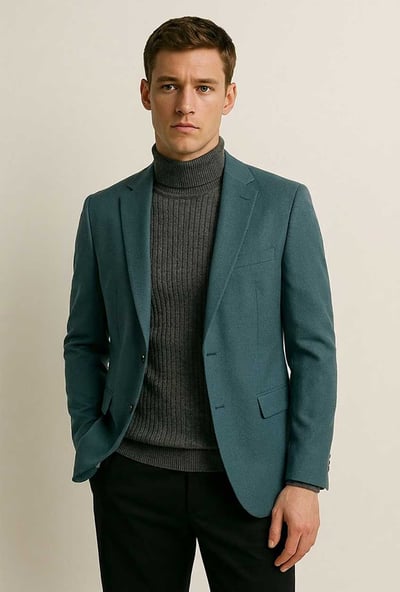 Teal Blazer