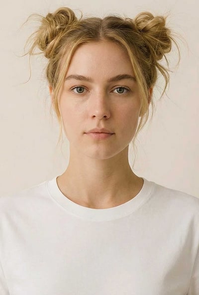 Messy Space Buns